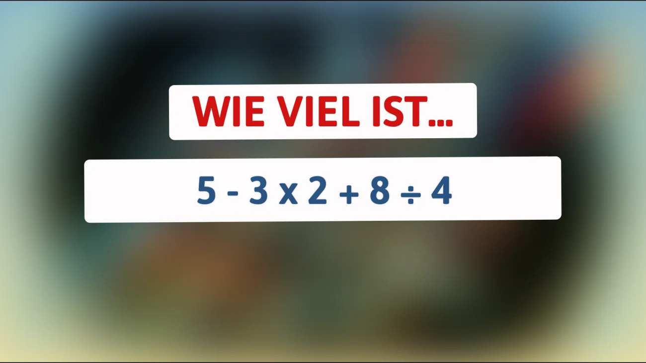 Nur wahre Rätselmeister können diese scheinbar einfache Gleichung knacken: Übertriff die Herausforderung!"